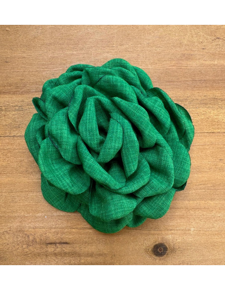 KWIAT Z MATERIAŁU BROSZKA PRZYPINKA PREZENT LOLITA ACCCESSORIES 9-10 CM