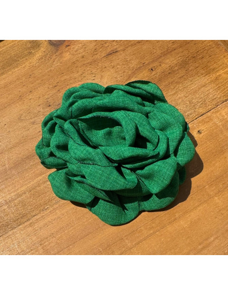 KWIAT Z MATERIAŁU BROSZKA PRZYPINKA PREZENT LOLITA ACCCESSORIES 9-10 CM