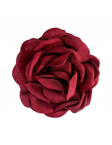 KWIAT Z MATERIAŁU BROSZKA PRZYPINKA PREZENT LOLITA ACCCESSORIES 9-10 CM