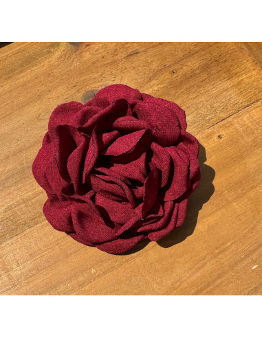 KWIAT Z MATERIAŁU BROSZKA PRZYPINKA PREZENT...