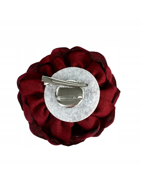 KWIAT Z MATERIAŁU BROSZKA PRZYPINKA PREZENT LOLITA ACCCESSORIES 9-10 CM