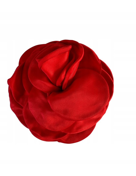 KWIAT Z MATERIAŁU BROSZKA PRZYPINKA PREZENT LOLITA ACCCESSORIES 10 CM