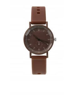 Zegarek Damski Dziewczęcy BRĄZOWY pasek silikonowy LOLITA...