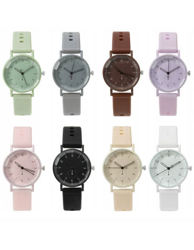 Zegarek Damski Dziewczęcy BRĄZOWY pasek...