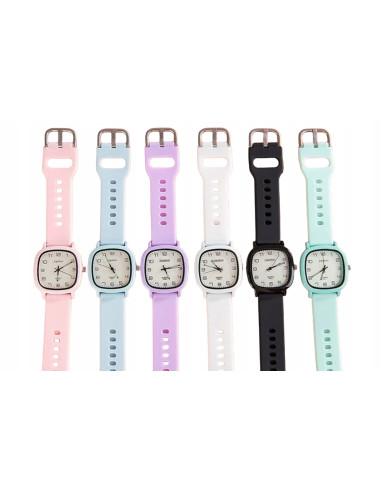 Zegarek Damski Dziewczęcy BIAŁY pasek...