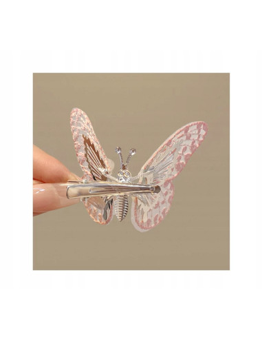 Spinki dla dziecka dziewczynki Motylki Zestaw 2...