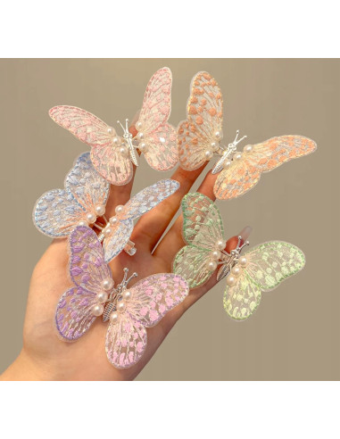 Spinki dla dziecka dziewczynki Zwiewne Motylki...