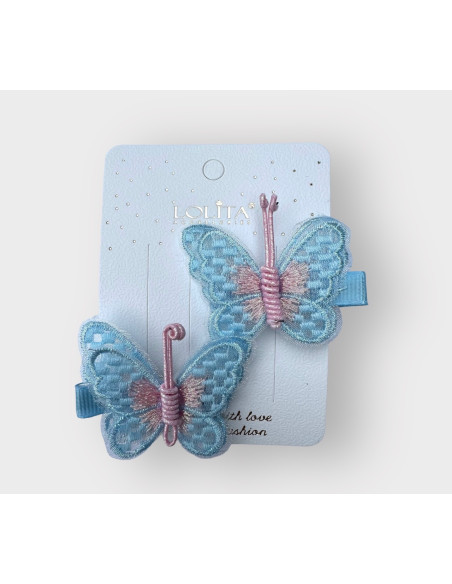 Spinki dla dziecka dziewczynki Motylki MOTYLE Lolita Accessories 2 sztuki