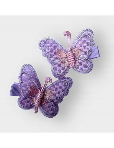 Spinki dla dziecka dziewczynki Motyle Lolita Accessories Zestaw 2 sztuki