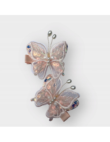 Spinki dla dziecka dziewczynki Motyle MOTYLKI...