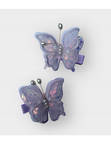 Spinki dla dziecka dziewczynki Motyle MOTYLKI...