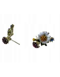 Kolczyki Srebrny sztyft 925 Lolita Accessories Kolorowe... 2