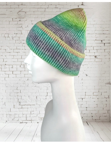 Czapka Zimowa BEANIE CIENIOWANA WIELOKOLOROWA Lolita Accessories