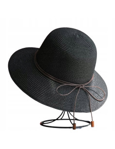 KAPELUSZ Słomiany Plażowy na Lato BOHO Lolita Accessories