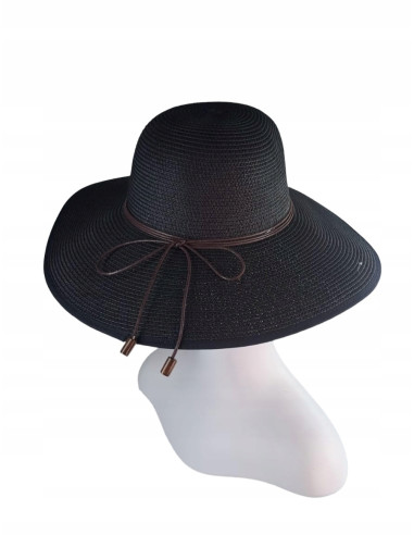 KAPELUSZ Słomiany Plażowy na Lato BOHO Lolita...