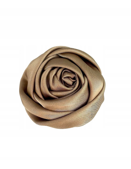 KWIAT RÓŻA Z MATERIAŁU BROSZKA PRZYPINKA PREZENT LOLITA ACCCESSORIES 6 CM