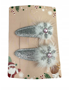 Spinki do włosów Swiąteczne na Boże Narodzenie Swiąteczne...