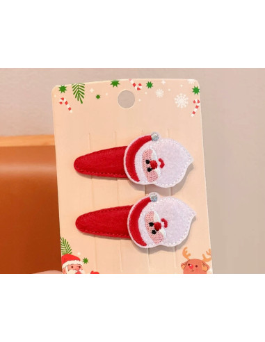 Spinki do włosów Swiąteczne na Boże Narodzenie...