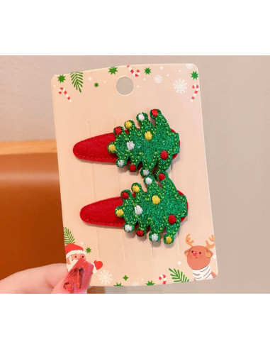 Spinki do włosów Swiąteczne na Boże Narodzenie...