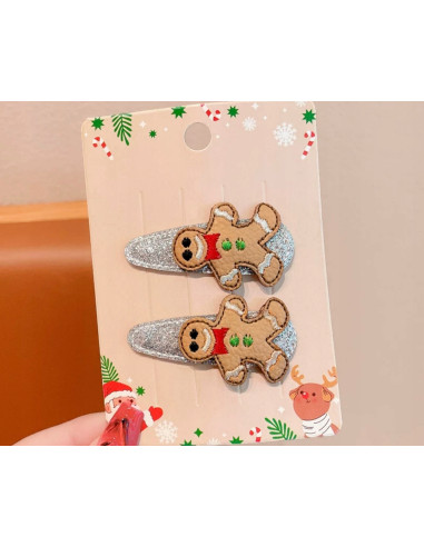 Spinki do włosów Świąteczne na Boże Narodzenie...