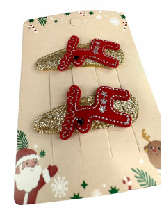 Spinki do włosów Świąteczne na Boże Narodzenie Świąteczne...