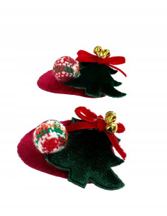 Spinki do włosów Swiąteczne na Boże Narodzenie Choinki z... 2