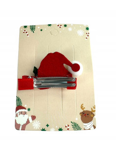 Spinki do włosów Swiąteczne na Boże Narodzenie Czaopka... 2