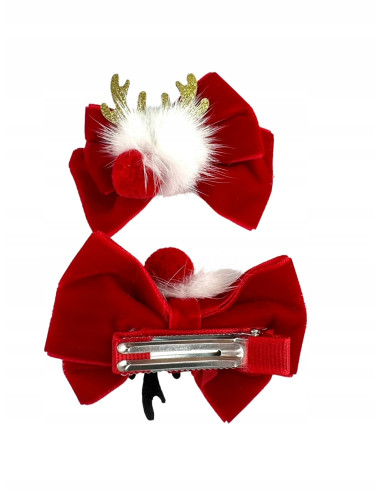 Spinki do włosów Swiąteczne na Boże Narodzenie...