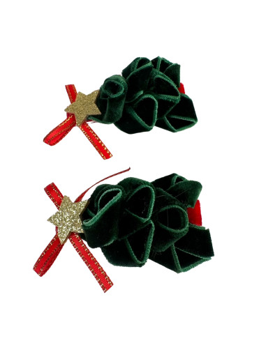 Spinki do włosów Swiąteczne na Boże Narodzenie...