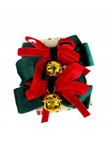 Spinki do włosów na Boże Narodzenie Kokardka z...
