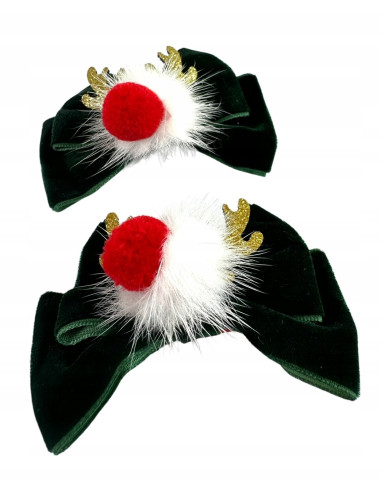 Spinki do włosów Swiąteczne na Boże Narodzenie...