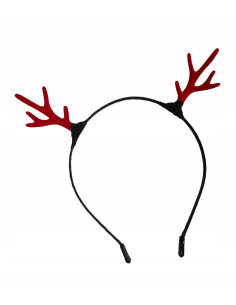 Opaska na włosy na Boże Narodzenie Rogi Renifera Lolita...