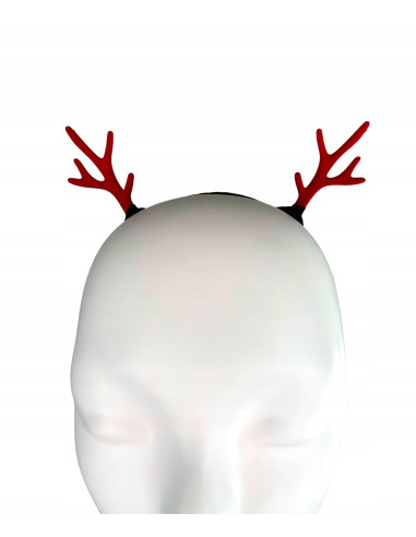 Opaska na włosy na Boże Narodzenie Rogi...