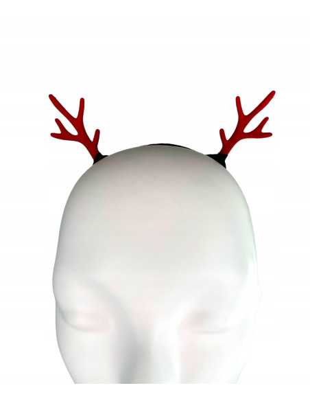 Opaska na włosy na Boże Narodzenie Rogi Renifera Lolita Accessories
