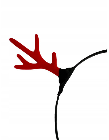 Opaska na włosy na Boże Narodzenie Rogi Renifera Lolita Accessories