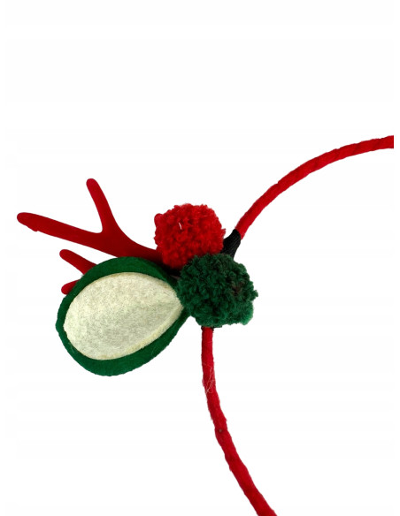 Opaska na włosy na Boże Narodzenie Rogi Renifera Lolita Accessories