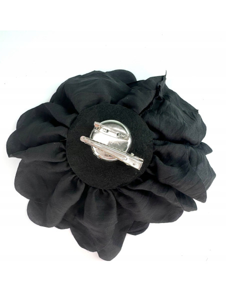 KWIAT Z MATERIAŁU BROSZKA PRZYPINKA PREZENT LOLITA ACCCESSORIES 14 CM