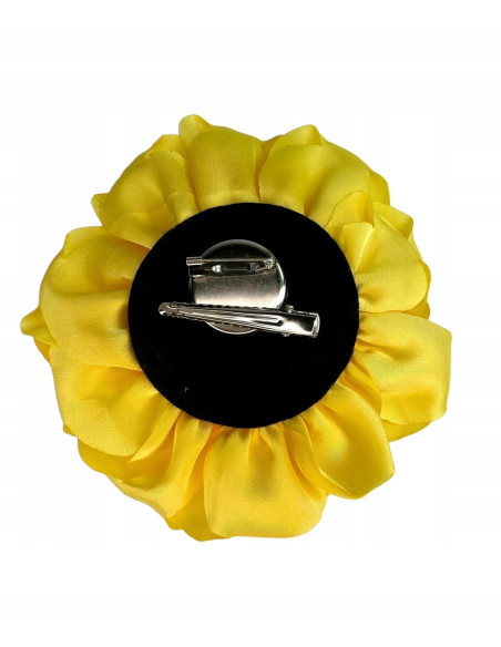 KWIAT Z MATERIAŁU BROSZKA PRZYPINKA PREZENT LOLITA ACCCESSORIES 12 CM