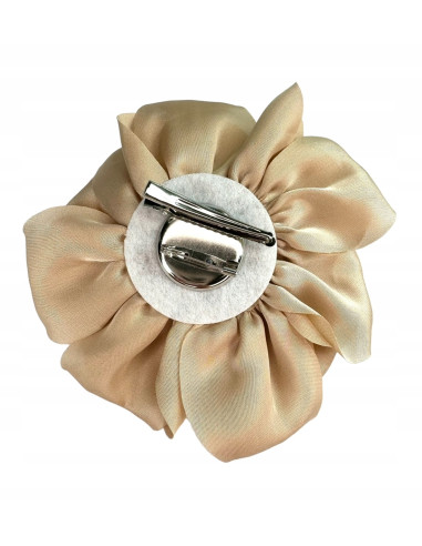 KWIAT Z MATERIAŁU BROSZKA PRZYPINKA PREZENT...