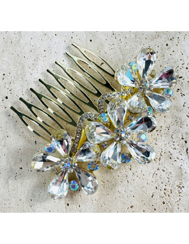 GRZEBIEŃ wsuwany do włosów wtykowy ozdobny...