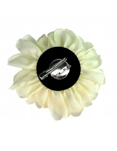 KWIAT Z MATERIAŁU BROSZKA PRZYPINKA PREZENT...