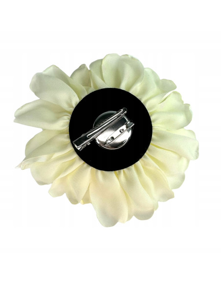 KWIAT Z MATERIAŁU BROSZKA PRZYPINKA PREZENT LOLITA ACCCESSORIES 14 CM