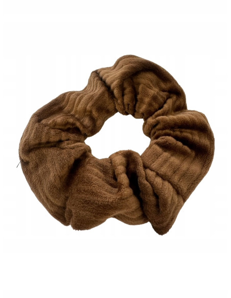 Gumka do włosów Scrunchie Lolita Accessories brązowa Natura