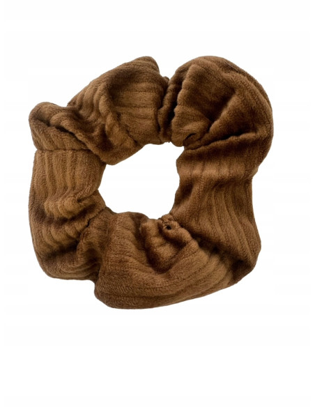 Gumka do włosów Scrunchie Lolita Accessories brązowa Natura
