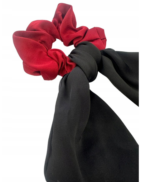 Lolita Accessories gumka do włosów scrunchie z kokardą