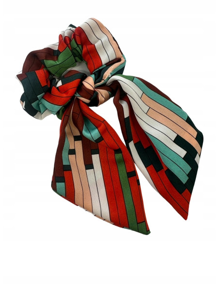 Lolita Accessories gumka do włosów scrunchie z kokardą