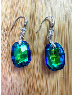 Kolczyki Kryształki CRYSTAL srebrny sztyft 925 Lolita...