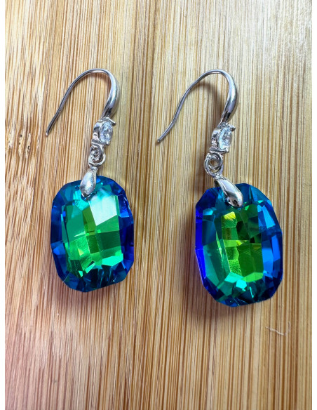 Kolczyki Kryształki CRYSTAL srebrny sztyft 925 Lolita Accessories