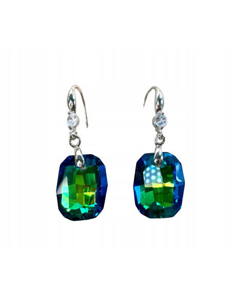 Kolczyki Kryształki CRYSTAL srebrny sztyft 925 Lolita Accessories