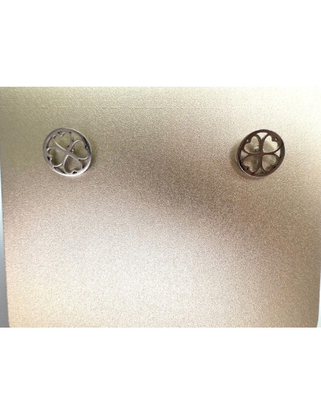 Kolczyki Zestaw STAL NIERDZEWNA Lolita Accessories Srebrne Piny 4 PARY